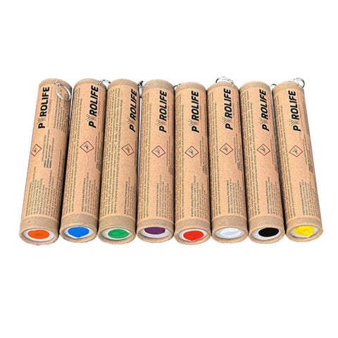Pyro gros fumigene couleur double sortie