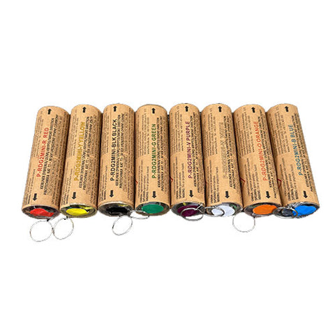 Pyro fumigène couleur double sortie