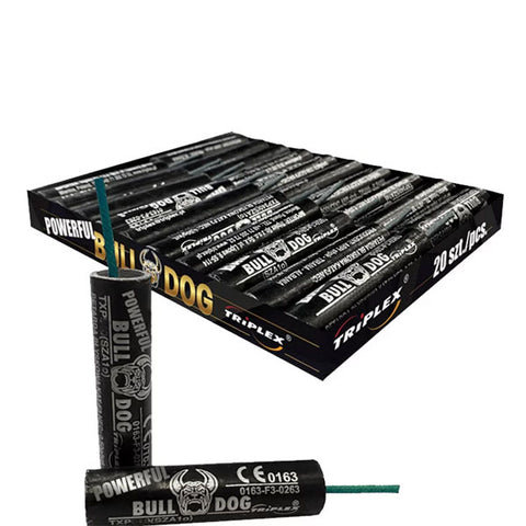 20 x Pyro petard Powerful Bull Dog